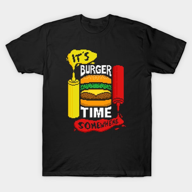 It's Burger Time T-Shirt by graffd02